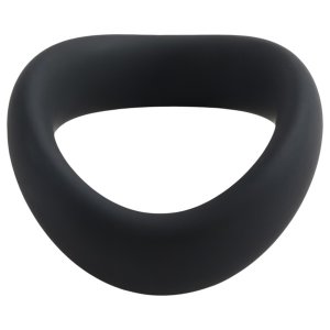 Pulselock Cocktura - csavart szilikon heregyűrű (fekete) - 45mm