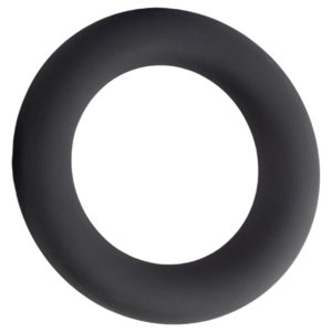 Pulselock Cirkl - fekete szilikon péniszgyűrű (35 mm)