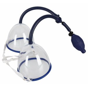 You2Toys - dupla mellpumpa vákuumos stimulációhoz nőknek